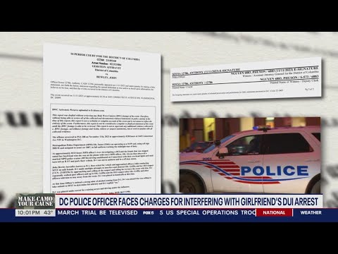 Off-duty DC police officer charged with DUI, resisting arrest