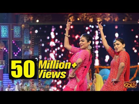 Watch Bajwa Sisters- Neeru Bajwa &amp; Rubina Bajwa Performing LIVE At PTC Punjabi Film Awards 2018