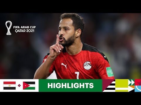 Egypt v Jordan | FIFA Arab Cup Qatar 2021 | Match Highlights