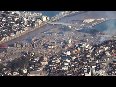 石川で震度７　能登に一時大津波警報　家屋倒壊など多数か