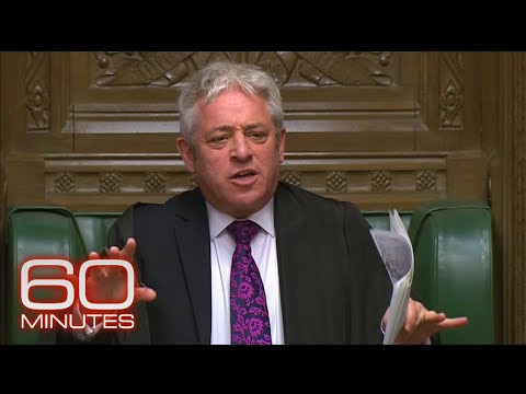 Calling for order during shouting matches in parliament over Brexit