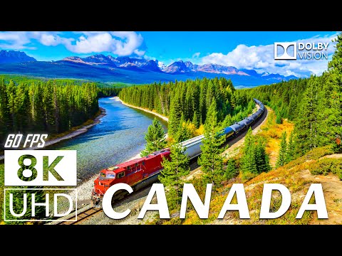 CANADA - 12K Scenic Relaxation Film With Inspiring Cinematic Soundtrack - 12K (60fps) Video Ultra HD