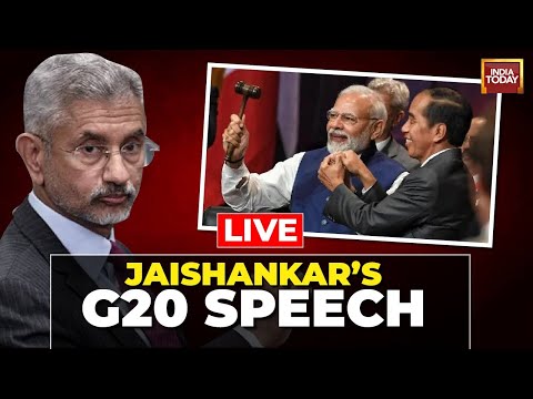 S Jaishankar LIVE: Jaishankar Speech As India Takes Over G20 Presidency | PM Modi