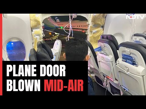 Plane Door Blows Out Mid-Air, Passenger's Video Captures Horror