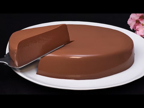 Only milk and chocolate! Delicious dessert without gelatin and baking in 5 minutes&hellip;