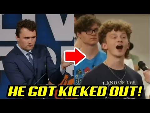 HE GOT KICKED OUT! Charlie Kirk SHUTS DOWN Woke Student For Claiming This!