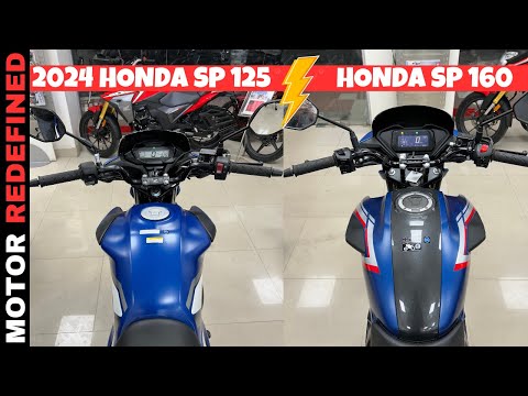 Finally 2024 Honda SP 125 Vs Honda SP 160 Comparison | Best Kaun Hai??