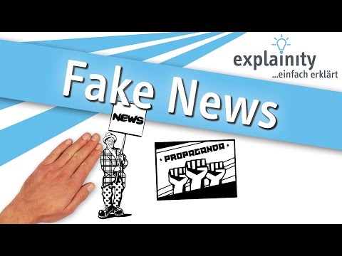 Fake News einfach erkl&auml;rt (explainity&reg; Erkl&auml;rvideo)