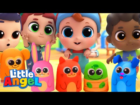 Finger Family Color Animals | Kids Cartoons and Nursery Rhymes