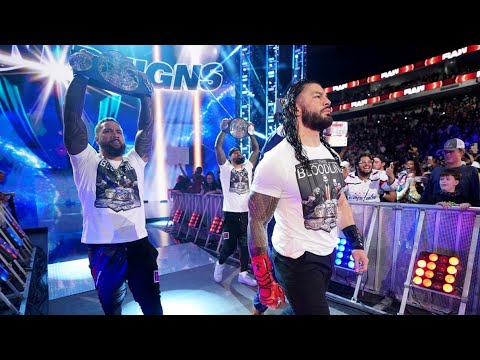 The Bloodline First Entrance on Raw: WWE Raw, Sept. 20, 2021