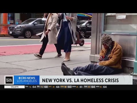 New York City mayor calls Los Angeles out for homeless crisis