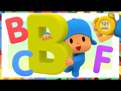 🔠 POCOYO E NINA -  Aprendendo O Alfabeto [121 min] | DESENHOS ANIMADOS para crian&ccedil;as