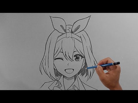 Easy anime drawing || how to draw  YOTSUBA NAKANO easy step-by-step