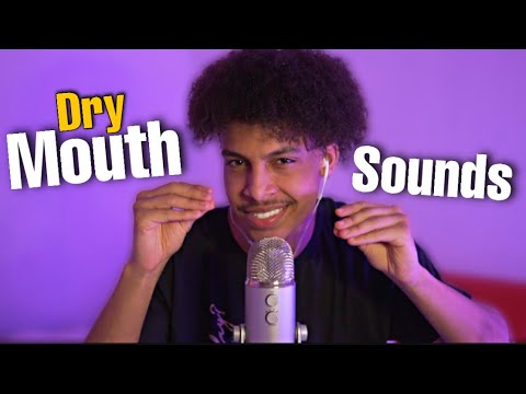 ASMR Dry Mouth Sounds + Hand Visuals (INSTANT TINGLES)