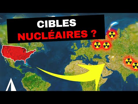 Principales cibles de frappe nucl&eacute;aire aux &Eacute;tats-Unis : Lieux cl&eacute;s d&eacute;voil&eacute;s