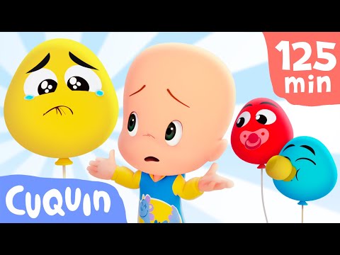 Learn colors with Cuqu&iacute;n and his Baby Balloons  🎈 and more ducational videos for children