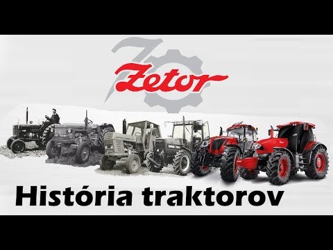 Hist&oacute;ria traktorov Zetor  1946-2016   CZ /SK