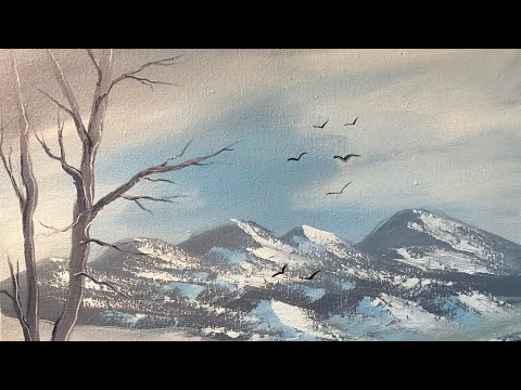 Richard Krejci  is live! Landscape tips in acrylic paint grab your brushes 