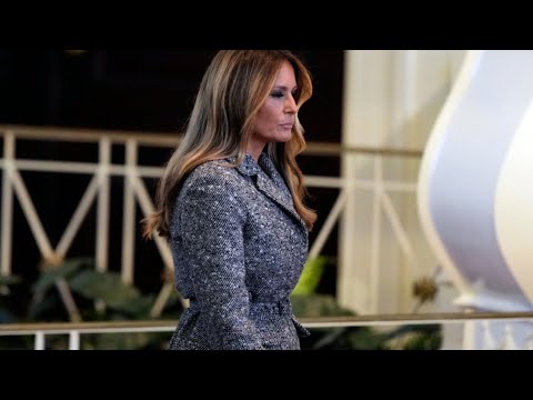 Melania Trump's rare public sighting at Rosalynn Carter's memorial service