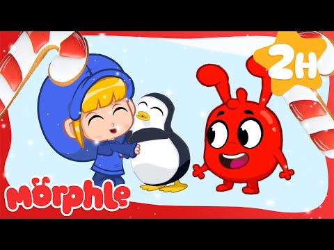 Penguins Are Snow Cute! 🐧 | Morphle's Family | My Magic Pet Morphle | Kids Cartoons