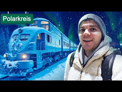 Ich &uuml;bernachte im POLAR EXPRESS! (Nachtzug nach Lappland)