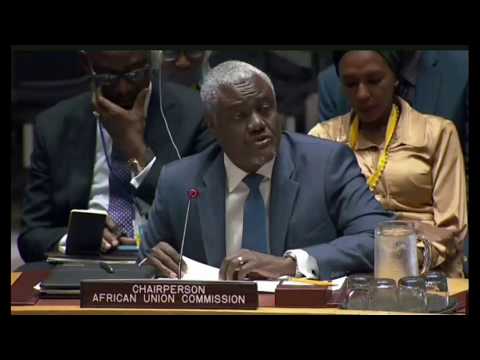 Discours de S.E. Mr. Moussa Faki Mahamat, Pr&eacute;sident de la Commission de l'Union africaine