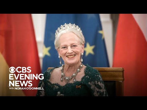 Denmark's Queen Margrethe II announces she's stepping down after 52 years on the throne