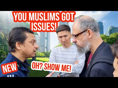 You Muslims got issues! Really? Mansur Vs Christian | Speakers Corner | Hyde Park