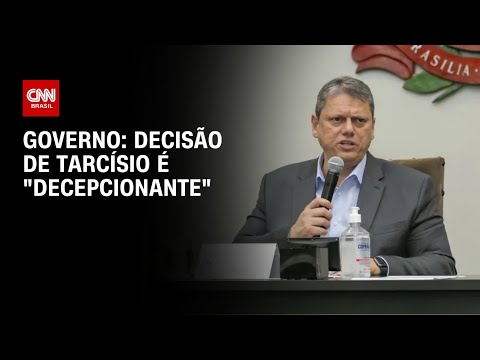 Governo: Decis&atilde;o de Tarc&iacute;sio &eacute; &quot;Decepcionante&quot; | BASTIDORES CNN