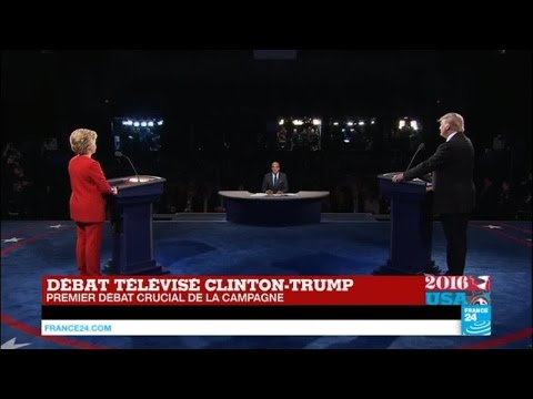 REPLAY - Pr&eacute;sidentielle US : revoir le 1er D&eacute;bat Clinton vs Trump en int&eacute;gralit&eacute;