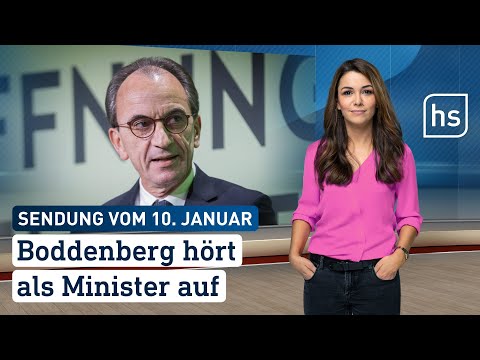 Boddenberg h&ouml;rt als Minister auf | hessenschau vom 10.01.2023