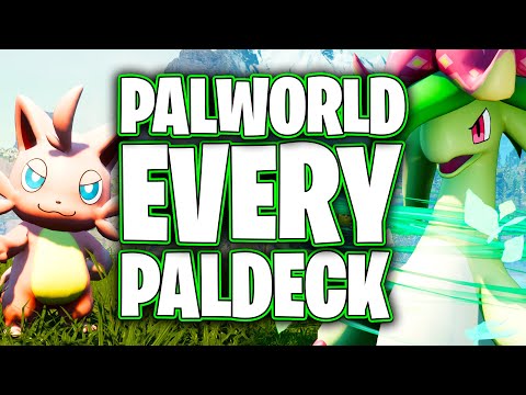 PALWORLD: EVERY PALDECK | Caztecx