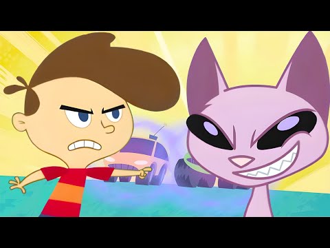 &iexcl;El malvado plan del gato! | Ni&ntilde;o Vs. Gato | WildBrain Historias De Miedo Para Ni&ntilde;os 👻 🎃