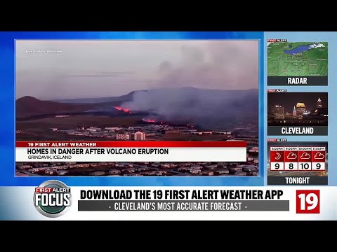 Wild Weather: Volcano eruption in Iceland