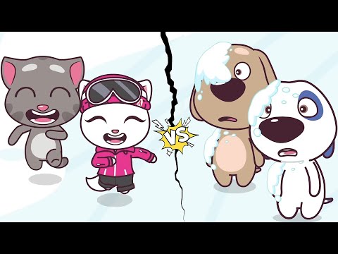 Talking Tom &amp; Friends Minis | Winter Competition | Cartoons for Kids