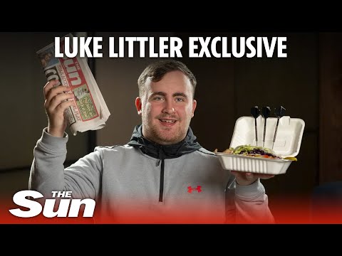 The Sun sits down for a kebab with teen darts sensation Luke Littler