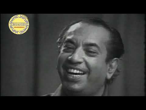 MAHENDRA KAPOOR SAHAB SINGING ....RAFI SAHAB&quot;S SONG &quot; AKELE MAIN WO GHABRATE TO HONGE - FT 0N  YT