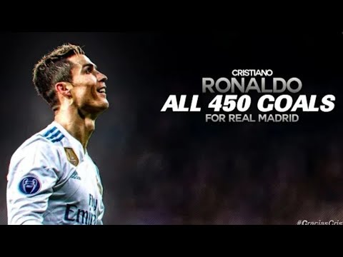 Cristiano Ronaldo All 450 Goals For Real Madrid