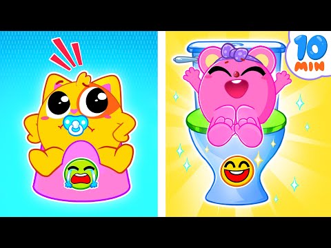 Potty Training for Kids | Funny Songs For Baby &amp; Nursery Rhymes by Toddler Zoo