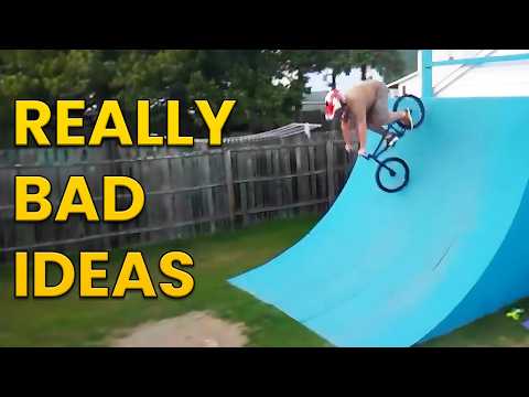 List of Really BAD IDEAS! Funniest Fails | AFV 2019