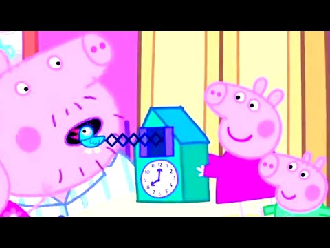 Peppa Pig Full Episodes | Peppa and George Play with a Cuckoo Clock | Cartoons for Kids