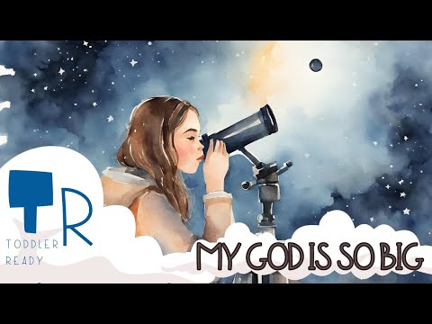 My God Is So Big Sunday School | Toddler Ready | Christian Song For Kids | Instrumental with Lyrics