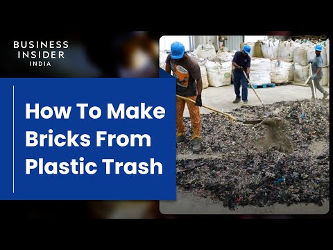 How To Make Bricks From Plastic Trash | World Wide Waste