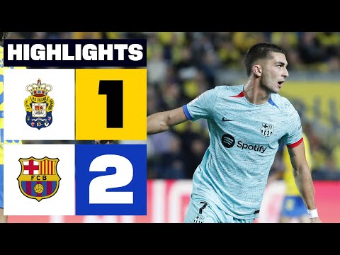 Highlights UD Las Palmas vs FC Barcelona (1-2)