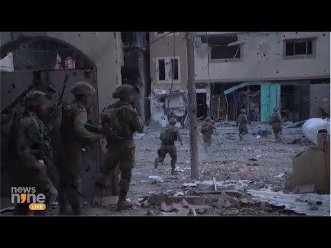 Israeli Army: Exclusive Footage of Gaza Operations | News9