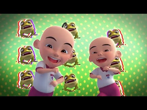 Lompat si katak lompat upin &amp; ipin, lagu si katak lompat upin dan ipin, si katak lompat upin ipin