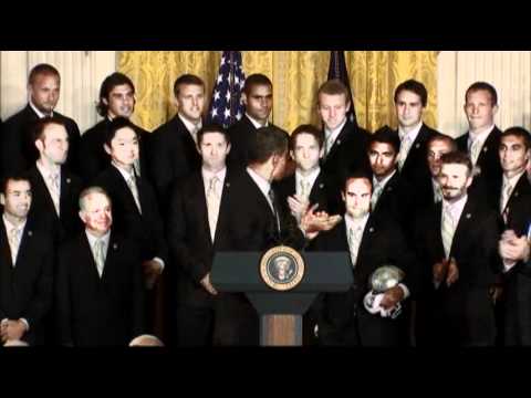 Obama Welcomes Beckham, Galaxy to White House