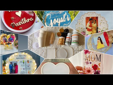 What Is Resin Art | Resin Art Materials |How to make Resin Photo Frame | Tutorial by Creative Piu