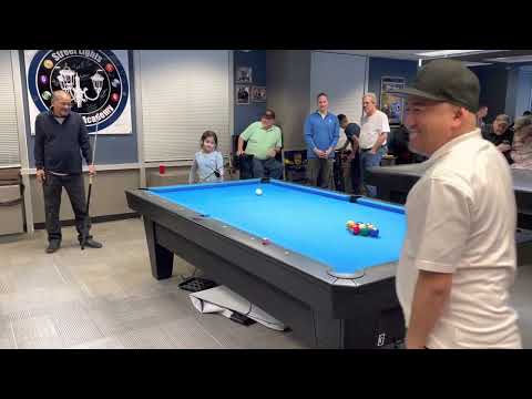 G.O.A.T EFREN Reyes vs 9 Yr old Tanvee Vallem - Game 1