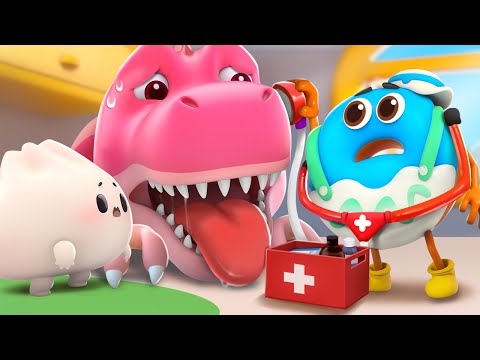 Checkup on Dinosaur | Doctor Cartoon | Kids Cartoon | Kids Stories | BabyBus